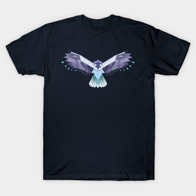 Ice Owl T-Shirt by Lumos19Studio